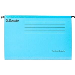 Esselte Pendaflex závěsné pilníky, formát Foolscap, 25 kusů, modrá Esselte Pendaflex závěsné pilníky, formát Foolscap, 25 kusů, modrá
