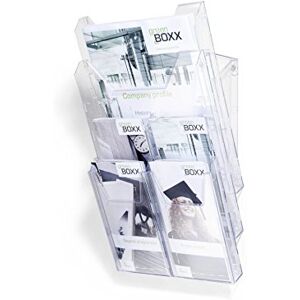 Durable Dávkovač prospektů Combiboxx Pro, pro formát DIN A4 a 1/3 A4, pro stolní a nástěnné použití, transparentní, 861319 Durable Dávkovač prospektů Combiboxx Pro, pro formát DIN A4 a 1/3 A4, pro stolní a nástěnné použití, transparentní, 861319