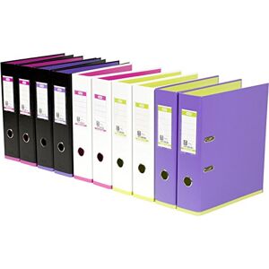 Oxford Pořadač A4, myColour, 8 cm široký, dvoubarevný tříděný, 10 kusů Oxford Pořadač A4, myColour, 8 cm široký, dvoubarevný tříděný, 10 kusů