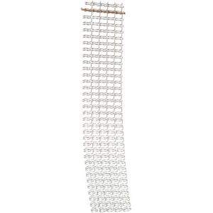 GBC 4400697 Binderücken Draht, A4, 34 Ringe, 9.5 mm, 85 Blatt, 25 Stück, silber GBC 4400697 Binderücken Draht, A4, 34 Ringe, 9.5 mm, 85 Blatt, 25 Stück, silber