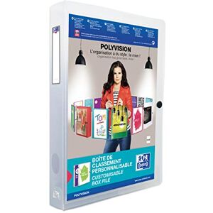 Oxford Plastový box na sběr polyvision, DIN A4, bezbarvý transparentní Oxford Plastový box na sběr polyvision, DIN A4, bezbarvý transparentní