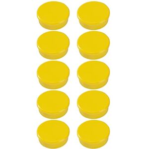 Dahle 95538 magnety (průměr 38 mm), s vysokou přilnavostí 25 N, 10 kusů, žluté Dahle 95538 magnety (průměr 38 mm), s vysokou přilnavostí 25 N, 10 kusů, žluté