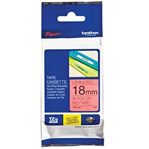 Brother Originální P-touch páska TZe-441 18 mm, černá na červené (kompatibilní mimo jiné s P-touch 1830VP, -D400/VP, -D450, -D600/VP, -P700, -2430), malá Brother Originální P-touch páska TZe-441 18 mm, černá na červené (kompatibilní mimo jiné s P-touch 1830VP, -D400/VP, -D450, -D600/VP, -P700, -2430), malá