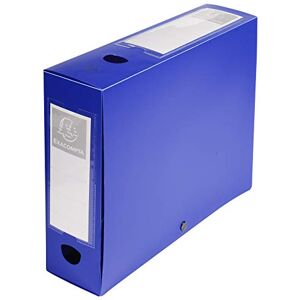 Exacompta 59832E Sběratelský box OPAK 80 mm s patentkou z neprůhledného plastu pro DIN A4 Archivbox box na sešity box na kreslení Sběratelské desky modré Exacompta 59832E Sběratelský box OPAK 80 mm s patentkou z neprůhledného plastu pro DIN A4 Archivbox box na sešity box na kreslení Sběratelské desky modré