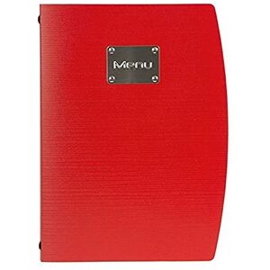 Securit MC-RCA4-RD složka na jídelní lístky Rio Menu, DIN A4, červené Securit MC-RCA4-RD složka na jídelní lístky Rio Menu, DIN A4, červené