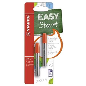 STABILO náplně k doplnění EASYergo 1. 4 náhradní náplně 2x balení 6 ks stupeň tvrdosti HB STABILO náplně k doplnění EASYergo 1. 4 náhradní náplně 2x balení 6 ks stupeň tvrdosti HB