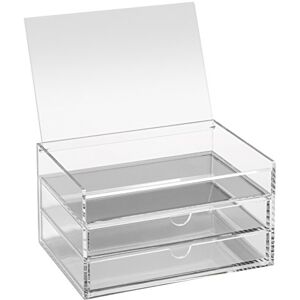 OSCO Acrylic 3 Drawer Chest with Flip-up Lid OSCO Acrylic 3 Drawer Chest with Flip-up Lid