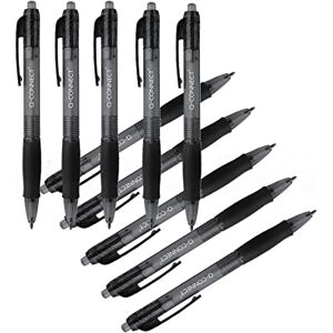 Q-Connect KF00267 Kugelschreiber, 0,7 mm, schwarz Q-Connect KF00267 Kugelschreiber, 0,7 mm, schwarz