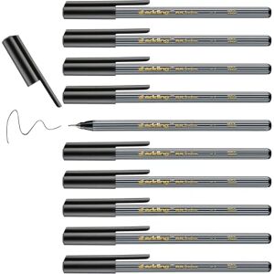 Edding 55 Fineliner 10 kusů černá Edding 55 Fineliner 10 kusů černá