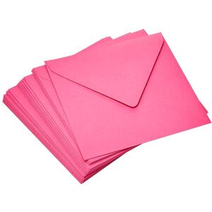 Clairefontaine 5578C – balení s 20 obálkami pylu, 140 x 140 mm, 120 g, ideální pro pozvánky a korespondenci, fuchsia, 1 balení Clairefontaine 5578C – balení s 20 obálkami pylu, 140 x 140 mm, 120 g, ideální pro pozvánky a korespondenci, fuchsia, 1 balení