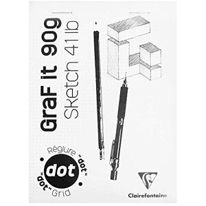 Clairefontaine 96694C A Block GraFit 90g odnímatelná tečka (prázdné papíry), prázdný obal, 80 listů, A5 (14,8 x 21 cm) Clairefontaine 96694C A Block GraFit 90g odnímatelná tečka (prázdné papíry), prázdný obal, 80 listů, A5 (14,8 x 21 cm)
