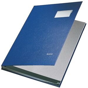 Leitz 57010035 Unterschriftsmappe, 10 Fächer, Überzug PP, blau Leitz 57010035 Unterschriftsmappe, 10 Fächer, Überzug PP, blau