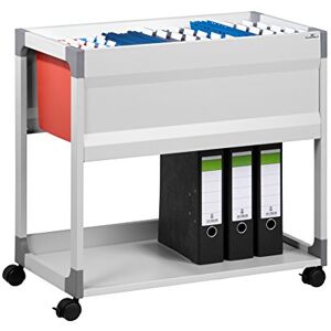 Durable Systém File Trolley 90 A4 šedý, až pro 90 závěsných složek nebo 8 závěsných pořadačů – 750 × 715 × 432 mm, 378410 Durable Systém File Trolley 90 A4 šedý, až pro 90 závěsných složek nebo 8 závěsných pořadačů – 750 × 715 × 432 mm, 378410