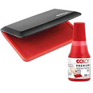 COLOP Inkoustový polštářek červený 70 x 110 mm – Micro 2 s náplní 801, profesionální razítkovací polštářek pro kancelář a řemesla COLOP Inkoustový polštářek červený 70 x 110 mm – Micro 2 s náplní 801, profesionální razítkovací polštářek pro kancelář a řemesla