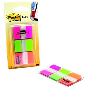 Post-it Index silné odkládací desky, standard, 25,4 mm x 38,1 mm, 66 lepicích proužků/dávkovač, 1 dávkovač/balení Post-it Index silné odkládací desky, standard, 25,4 mm x 38,1 mm, 66 lepicích proužků/dávkovač, 1 dávkovač/balení