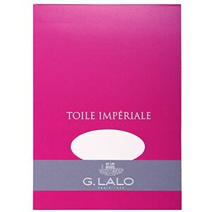 G. Lalo Clairefontaine Lalo 12200L Toile impériale psací blok (DIN A5, 148 x 210 mm, 50 listů, 100 g) bílý G. Lalo Clairefontaine Lalo 12200L Toile impériale psací blok (DIN A5, 148 x 210 mm, 50 listů, 100 g) bílý