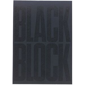 Exacompta 5700E blok na psaní Black Block se 70 listy vysoce kvalitní žlutý papír od Clairefontaine, kostkovaný, DIN A4 školní blok papírový blok Exacompta 5700E blok na psaní Black Block se 70 listy vysoce kvalitní žlutý papír od Clairefontaine, kostkovaný, DIN A4 školní blok papírový blok