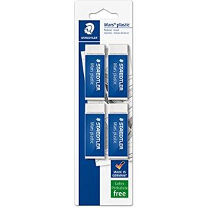 Staedtler Mars 52650BK4DA plastická mazací guma, 4 kusy v sadě, prémiová kvalita, malé drobky, prvotřídní výsledky mazání, žádné vyblednutí, absolutně odolná proti stárnutí Staedtler Mars 52650BK4DA plastická mazací guma, 4 kusy v sadě, prémiová kvalita, malé drobky, prvotřídní výsledky mazání, žádné vyblednutí, absolutně odolná proti stárnutí
