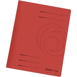 Herlitz rychlovazač A4 karton, složený, červený, intenzivní, 10 kusů Herlitz rychlovazač A4 karton, složený, červený, intenzivní, 10 kusů