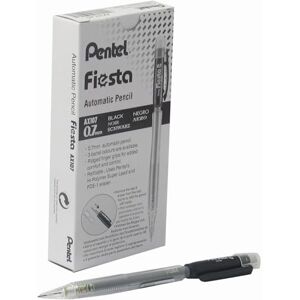 Pentel Fiesta tužky 0,7 mm tuha 12 ks černé dřík Pentel Fiesta tužky 0,7 mm tuha 12 ks černé dřík