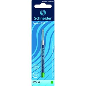 Schneider Schreibgeräte Kugelschreibermine Express 735, dokumentenecht, M, grün, 1er Blisterkarte Schneider Schreibgeräte Kugelschreibermine Express 735, dokumentenecht, M, grün, 1er Blisterkarte