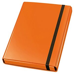 VELOFLEX 4443330 Box na sběr Velocolor, DIN A4, s gumovým páskem, box na sešity z kartonu, s lesklým povrchem, oranžový, 23 x 32 x 4 cm, 1 kus VELOFLEX 4443330 Box na sběr Velocolor, DIN A4, s gumovým páskem, box na sešity z kartonu, s lesklým povrchem, oranžový, 23 x 32 x 4 cm, 1 kus