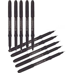 Q-Connect mikrofix 0,4 mm, černý, 10 kusů Q-Connect mikrofix 0,4 mm, černý, 10 kusů