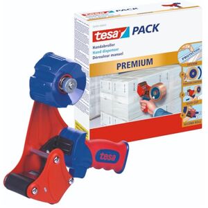 tesa Ruční odvíječ PREMIUM profesionální, robustní odvíječ pro lepicí pásky pro balicí pásky o šířce až 50 mm vhodný pro průmyslové použití tesa Ruční odvíječ PREMIUM profesionální, robustní odvíječ pro lepicí pásky pro balicí pásky o šířce až 50 mm vhodný pro průmyslové použití