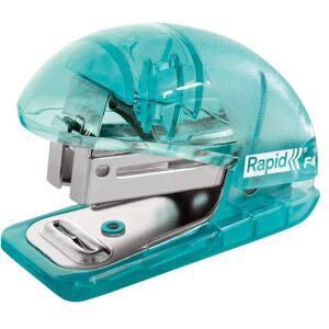 Rapid Esselte Mini-sponkovač, zatížení shora, kapacita 10 listů, integrovaná sešívačka, pro organizaci psacího stolu, vč. sponek Colour'Breeze, modrá, 5001327 Rapid Esselte Mini-sponkovač, zatížení shora, kapacita 10 listů, integrovaná sešívačka, pro organizaci psacího stolu, vč. sponek Colour'Breeze, modrá, 5001327