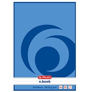 Herlitz Dopisní blok x.book A4, linkovaný, 100 listů, neděrovaný, 10 kusů Herlitz Dopisní blok x.book A4, linkovaný, 100 listů, neděrovaný, 10 kusů