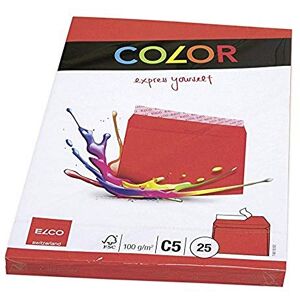 Elco 74618. 92 Color obálka, C5, 100 g, intenzivní červená Elco 74618. 92 Color obálka, C5, 100 g, intenzivní červená