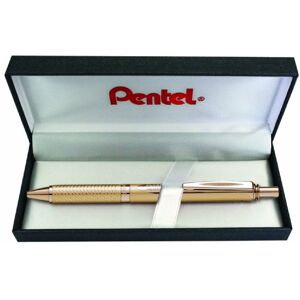 Pentel BL407X-BOX EnerGel Liquid Gelový váleček Sterling s celoplošným zlatým pouzdrem, tloušťka linky 0,35 mm, průměr kuličky 0,7 mm, černé, 1 kus (1 balení) Pentel BL407X-BOX EnerGel Liquid Gelový váleček Sterling s celoplošným zlatým pouzdrem, tloušťka linky 0,35 mm, průměr kuličky 0,7 mm, černé, 1 kus (1 balení)