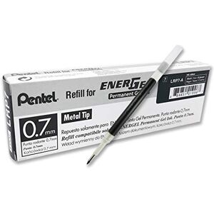Pentel EnerGel Document LRP7 náhradní náplň pro 0,7mm gelové pero, černá (12 kusů) Pentel EnerGel Document LRP7 náhradní náplň pro 0,7mm gelové pero, černá (12 kusů)