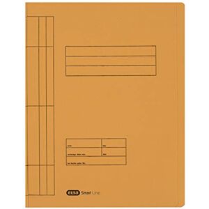 Elba Schnellhefter A4 Pappe, Smart Line, aus Manila-Karton, gelb, 100 Stück Elba Schnellhefter A4 Pappe, Smart Line, aus Manila-Karton, gelb, 100 Stück