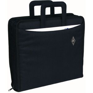 Wedo 58601 Taška na pořadače Polyester A4, (se zapínáním na zip a dvěma vnějšími přihrádkami A4) černá Wedo 58601 Taška na pořadače Polyester A4, (se zapínáním na zip a dvěma vnějšími přihrádkami A4) černá