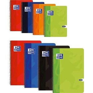 Oxford 400043979 Heft mit Rand 80 Blätter Horizontal zufällige Farben Oxford 400043979 Heft mit Rand 80 Blätter Horizontal zufällige Farben