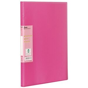 Pentel DCF343P Recycology Präsentationsmappe Vivid aus 50% recyceltem PP, A4, 30 Taschen, pink Pentel DCF343P Recycology Präsentationsmappe Vivid aus 50% recyceltem PP, A4, 30 Taschen, pink