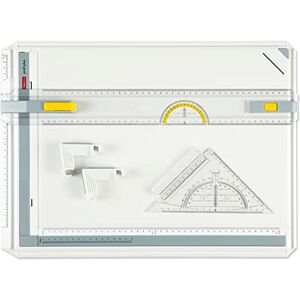 Aristo AR7035 Profi Plus kreslicí deska (formát A3, nárazuvzdorný plast, vč. trojúhelníku AR7090 a Studio Case) bílá Aristo AR7035 Profi Plus kreslicí deska (formát A3, nárazuvzdorný plast, vč. trojúhelníku AR7090 a Studio Case) bílá