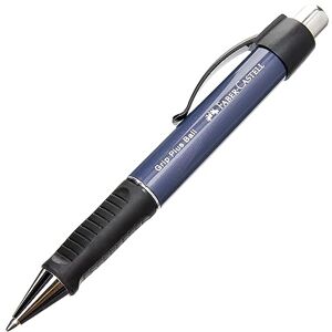 Faber-Castell 140732 kuličkové pero GRIP PLUS BALL, náplň M, barva dříku modrá metalická, barva inkoustu modrá, 1 kus Faber-Castell 140732 kuličkové pero GRIP PLUS BALL, náplň M, barva dříku modrá metalická, barva inkoustu modrá, 1 kus