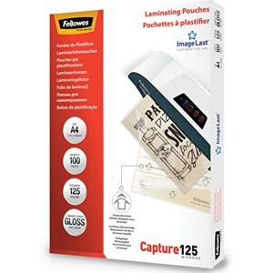 Fellowes Laminovací fólie ImageLast od (80 mikronů, DIN A4, 100 kusů) průhledná, průhledné Fellowes Laminovací fólie ImageLast od (80 mikronů, DIN A4, 100 kusů) průhledná, průhledné