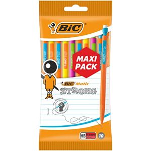 BIC Jednorázové tlakové tužky Matic Strong 0,9 mm, balení 10 ks BIC Jednorázové tlakové tužky Matic Strong 0,9 mm, balení 10 ks