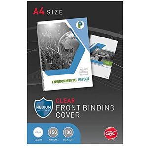 GBC HiClear krycí fólie (150 mikrometrů, A4) 100 kusů křišťálově čiré GBC HiClear krycí fólie (150 mikrometrů, A4) 100 kusů křišťálově čiré