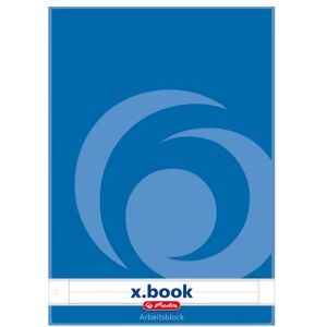 Herlitz Pracovní blok x. book A4, speciální linkovaný linkovaný s popisovými pole, 5 kusů Herlitz Pracovní blok x. book A4, speciální linkovaný linkovaný s popisovými pole, 5 kusů