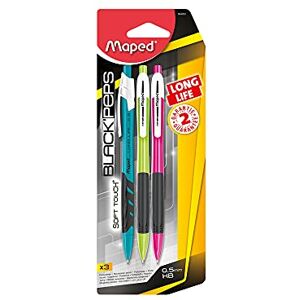 Maped 564053 Druckbleistift LONG LIFE, Stärke: 0,5 mm, 3er Blister Maped 564053 Druckbleistift LONG LIFE, Stärke: 0,5 mm, 3er Blister