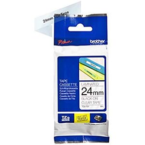 Brother TZE151 originální P-touch páska TZe-151 24 mm, černá na průhledné (kompatibilní, mimo jiné s P-touch P700, 2430, -D600, -9700PC, -P750W) Brother TZE151 originální P-touch páska TZe-151 24 mm, černá na průhledné (kompatibilní, mimo jiné s P-touch P700, 2430, -D600, -9700PC, -P750W)