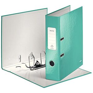 Leitz 10050051 kvalitní složka (A4, šířka hřbetu 8 cm, šedá lepenka s laminovaným povrchem, WOW) ledově modrá lesklá, design se může lišit Leitz 10050051 kvalitní složka (A4, šířka hřbetu 8 cm, šedá lepenka s laminovaným povrchem, WOW) ledově modrá lesklá, design se může lišit