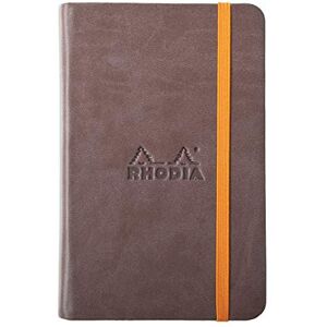 Rhodia 118623C rama Book (A6 poznámkový blok s gumovým páskem, prázdný, 96 listů) 1 kus hnědý Rhodia 118623C rama Book (A6 poznámkový blok s gumovým páskem, prázdný, 96 listů) 1 kus hnědý