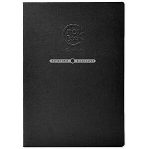 Clairefontaine 60316C sešit na skicování Crok'Book (120 g, černý, 20 listů, 21 x 29,7 cm, ideální pro skicování, poznámky nebo kreslení) 1 kus černý Clairefontaine 60316C sešit na skicování Crok'Book (120 g, černý, 20 listů, 21 x 29,7 cm, ideální pro skicování, poznámky nebo kreslení) 1 kus černý