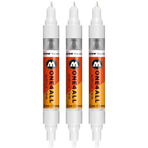 Molotow Molotovovými one4all Acrylic Twin MARKIERSTIFT3ER balení Molotow Molotovovými one4all Acrylic Twin MARKIERSTIFT3ER balení