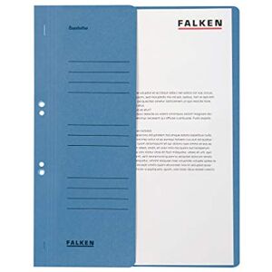 FALKEN Originál 50 balení sešitů s očky. Vyrobeno v Německu. Z recyklovaného kartonu s polovičním předním víkem a obchodním sešitem pro DIN A4 modrý sešívačka Desky Modrý anděl FALKEN Originál 50 balení sešitů s očky. Vyrobeno v Německu. Z recyklovaného kartonu s polovičním předním víkem a obchodním sešitem pro DIN A4 modrý sešívačka Desky Modrý anděl